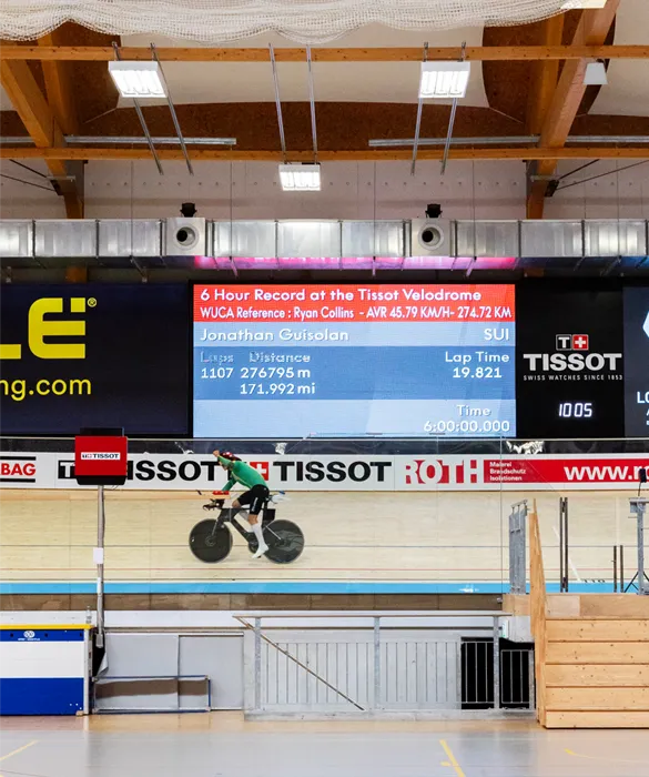 Jonathan Guisolan: Auf Rekordjagd im Velodrom – 6 Stunden, 276,795 km