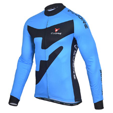 BRONZE MEN CYCLING L/SLEEVE THERMAL JERSEY