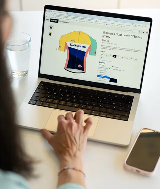 Individuelle Radbekleidung bestellen bei CUORE