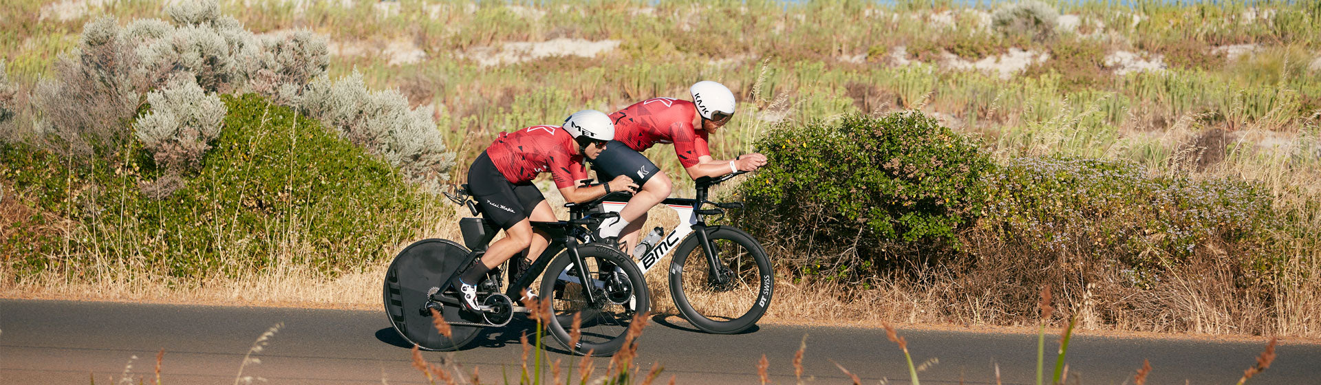 Triathleten in CUORE Sportbekleidung