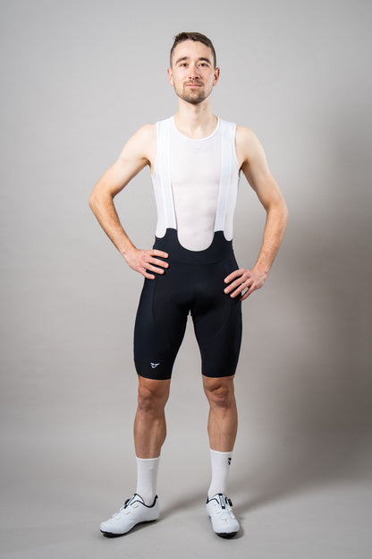 Silver Comp Bib Short