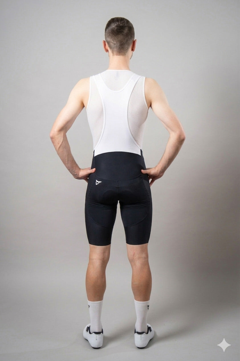 Silver Comp Bib Short