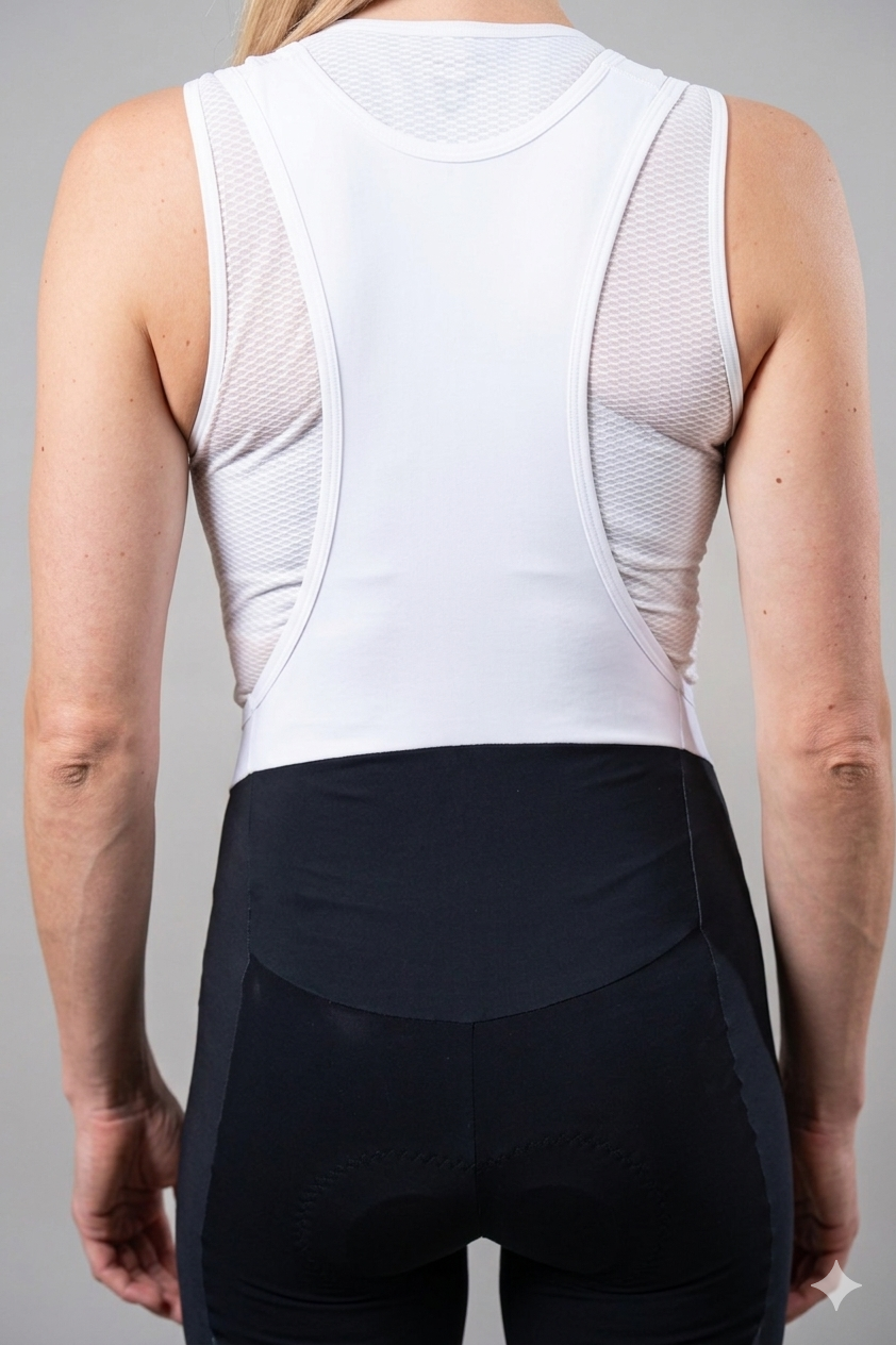 Silver Comp Bib Short