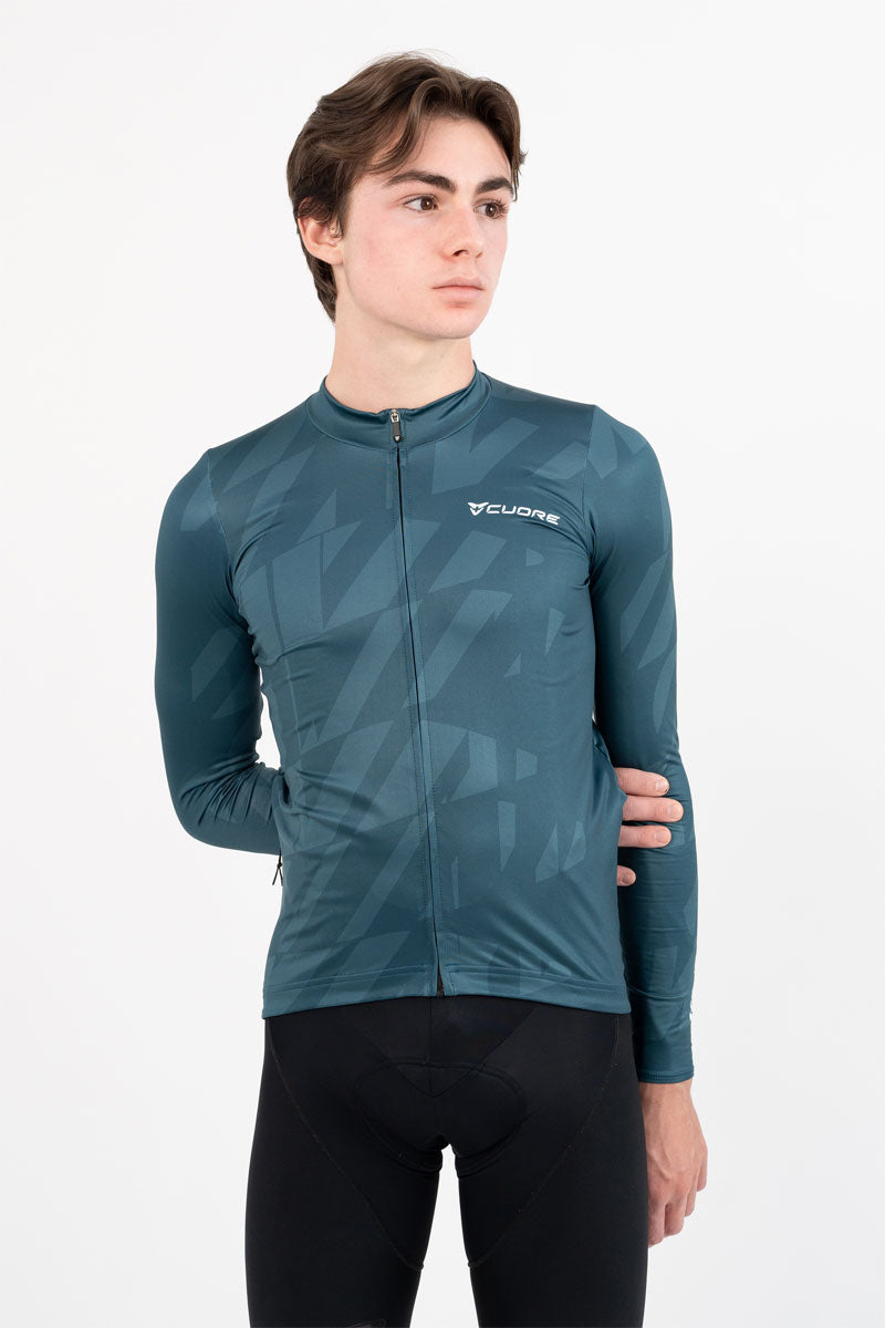 Silver L/Sleeve Midweight Jersey