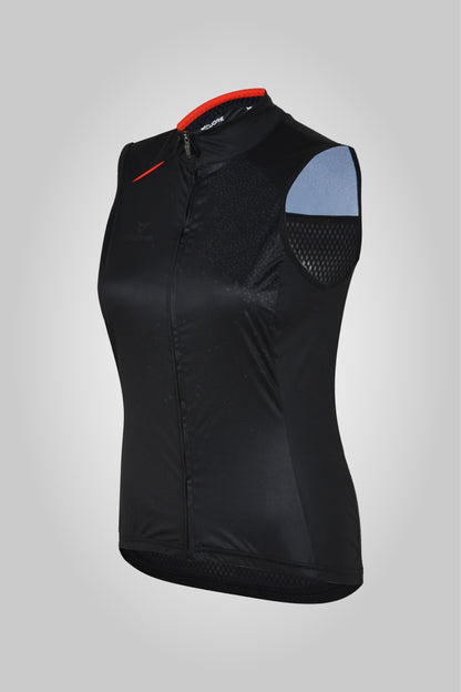 Damen Silver Wind Shield Mesh Vest