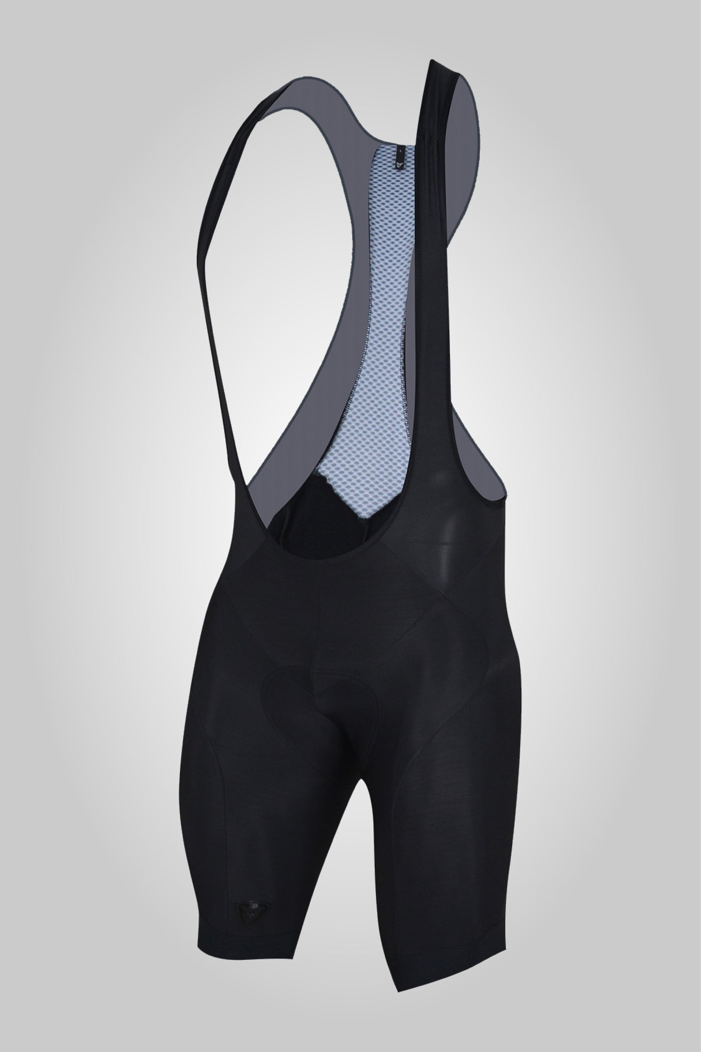 Herren Silver Thermal Bib Short