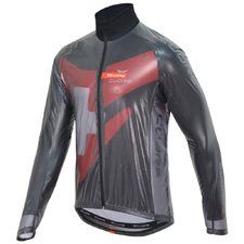 GOLD MEN CYCLING CLEAR JACKET
