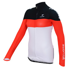 SILVER WOMEN CYCLING L/SLEEVE THERMAL JERSEY